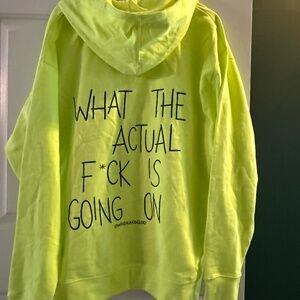 wren and glory zip up sweatshirt